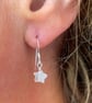  Rose Quartz Mini Stars Earrings - Image 1
