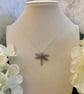 Dragonfly Necklace - Matt Amethyst  - Image 2