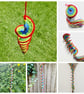 Rainbow Wind Spinner, Garden & Window Twisters - Image 7