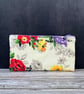 Pencil Case made from Rare 1940s Vintage Barkcloth Fabric, Lilac - Image 9