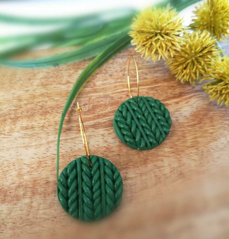 Circle Knits of Olive Green