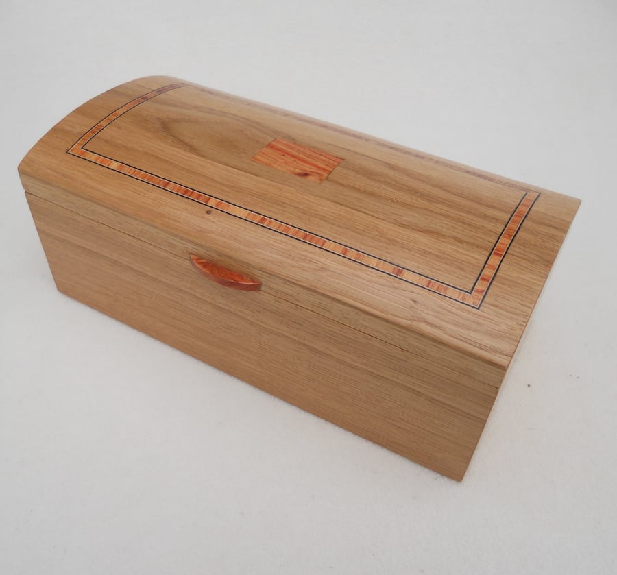Jewellery Casket - Solid Oak