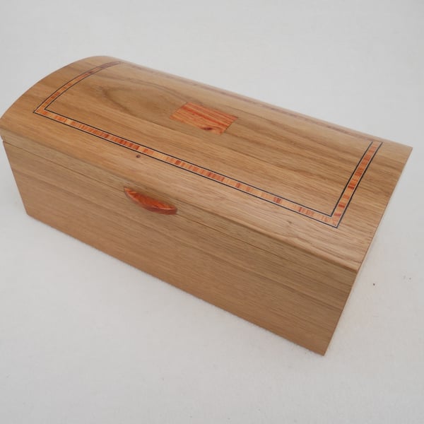 Jewellery Casket - Solid Oak