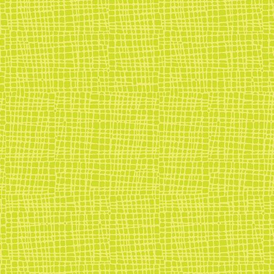 Toadily Cute Crosshatch blender in lime  - Benartex 