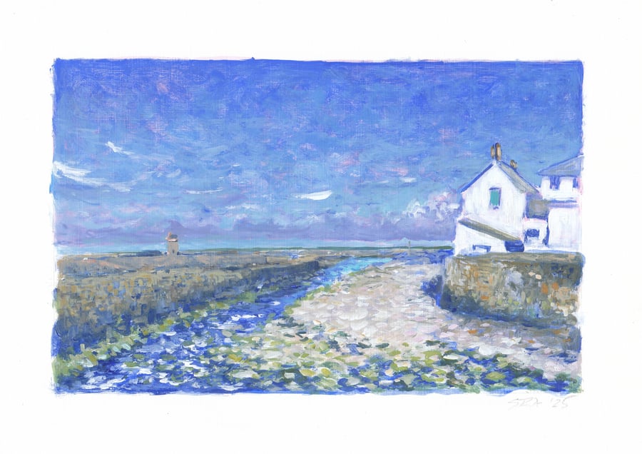 Looking out from Lynmouth, North Devon