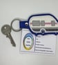 Embroidered Caravan Key ring  - Image 1