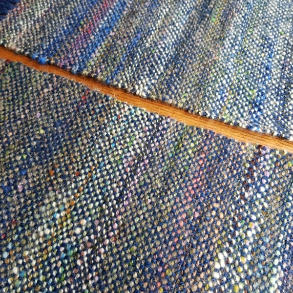 Hand Woven Placemats - Blue - Set of 2