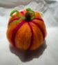 Orange Felted Pumpkin Decoration - Image 8