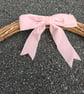 Grapevine wreath, hand decorated with daisies: pink, white, green, orange   - Image 3