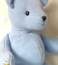 Stilton, a big, blue hug of a bear with a knitted waistcoat. Perfectly imperfect - Image 7