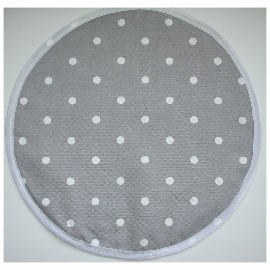 Seat Dot Pad Grey and White Polka Dots Polkadot Dot Spot Spots for Plastic Chair