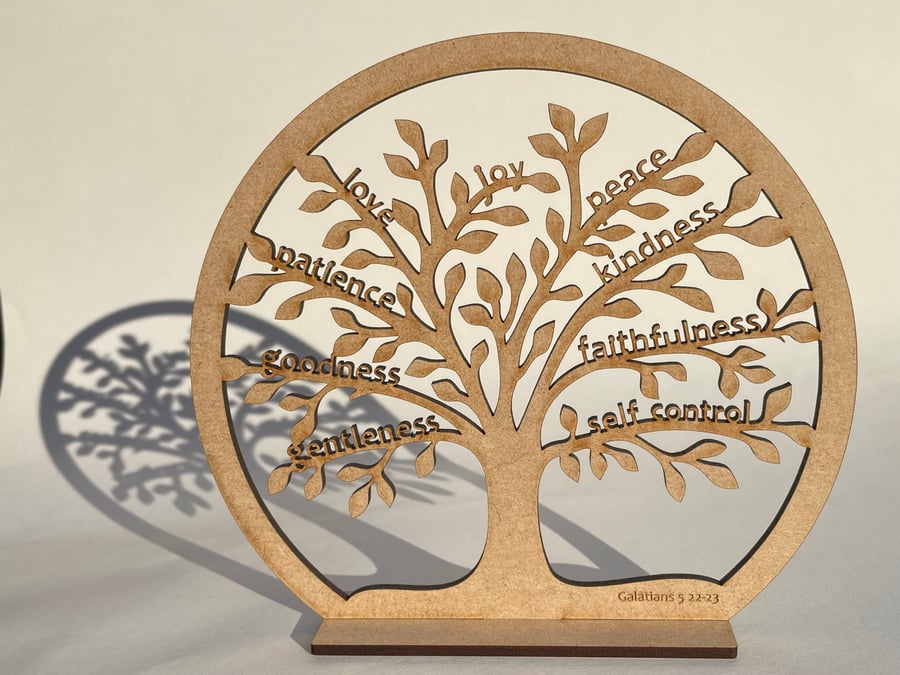 Fruit of the Spirit freestanding tree decoration 
