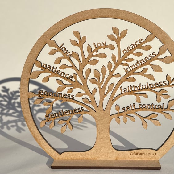 Fruit of the Spirit freestanding tree decoration 