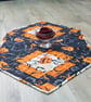 Pumpkin and Bats Fun Halloween Table Runner - Image 7