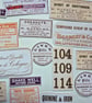 Vintage Pharmacy Labels, Die Cuts. - Image 4