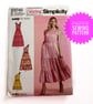 Paper Sewing Pattern, Misses' Dresses S9746