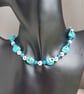 Gorgeous Blue Skull Choker Necklace. - Image 7