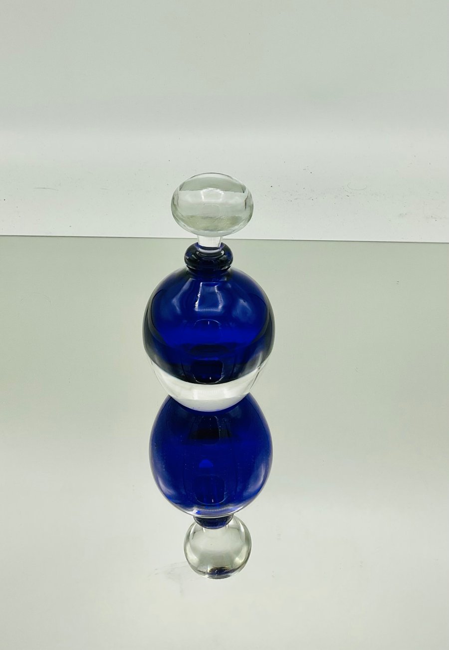 Cobalt Blue Potion Bottle