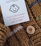 Designer Jaeger Merino Wool Baby Cardigan 9-18 months size  - Image 2