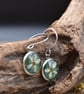 Blackthorn Flower Resin Earrings, 304 Stainless Steel, Made in Scotland - Image 3
