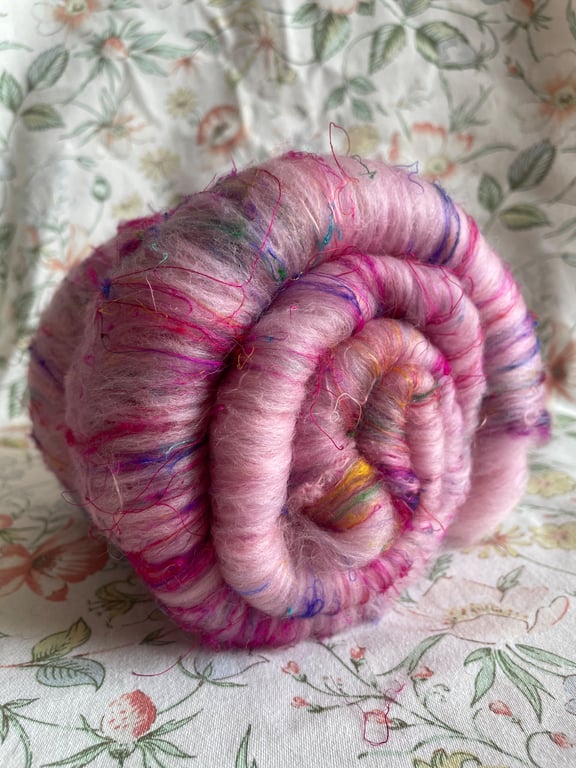 Wool Art Batt - "Carnival"