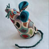 Faux mouse fabric animal doll Mervin the mouse