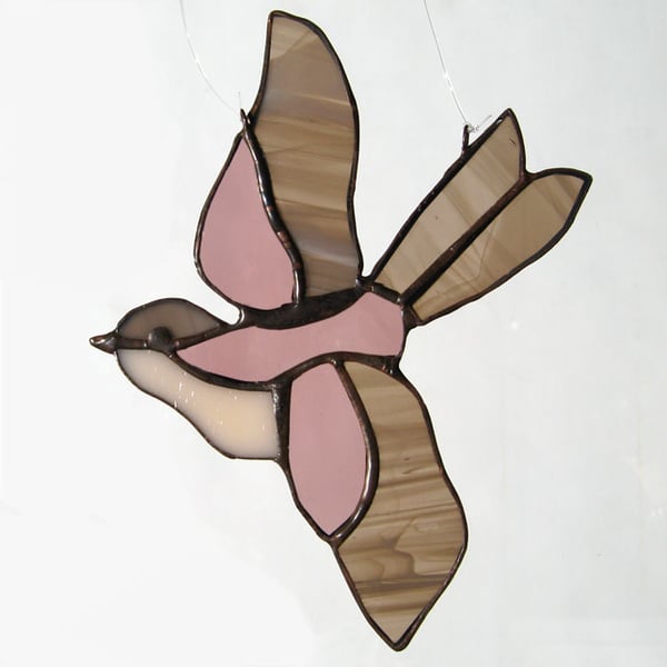 Little Bird Light Catcher - Pink & Brown