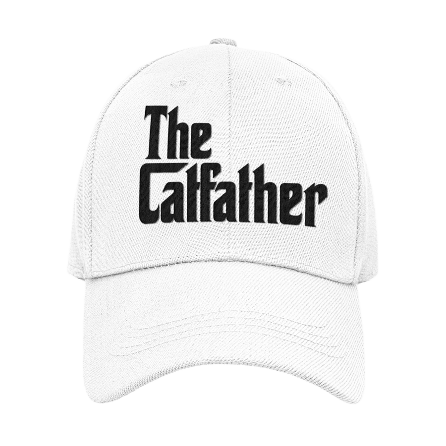 The Cat Father Funny Cat Dad Baseball Cap