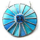 Colour Wheel Suncatcher Stained Glass Handmade Sea Marine 013