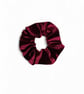 Wine Velvet Scrunchie - Large - Image 1