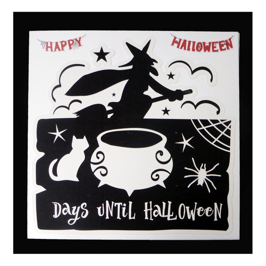 Witch on a Broomstick (HAL929)