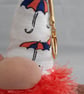 Lavender Scented Gnome Keyring - Coral Beards - Image 10