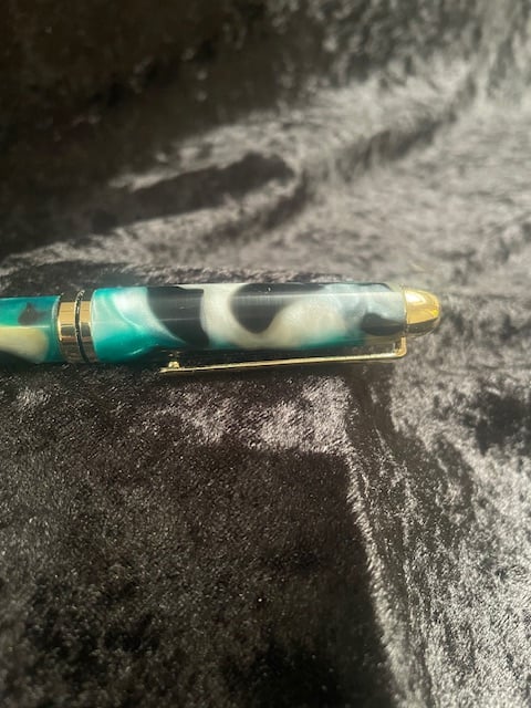 Handturned  multicolored pen