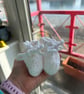Handmade Crochet Baby Booties - Soft White Shoes - Th6-12 Month Newborn Keepsake