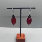 Carnelian Dropper earrings