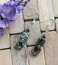 Abalone & Crystal Earrings - Image 4