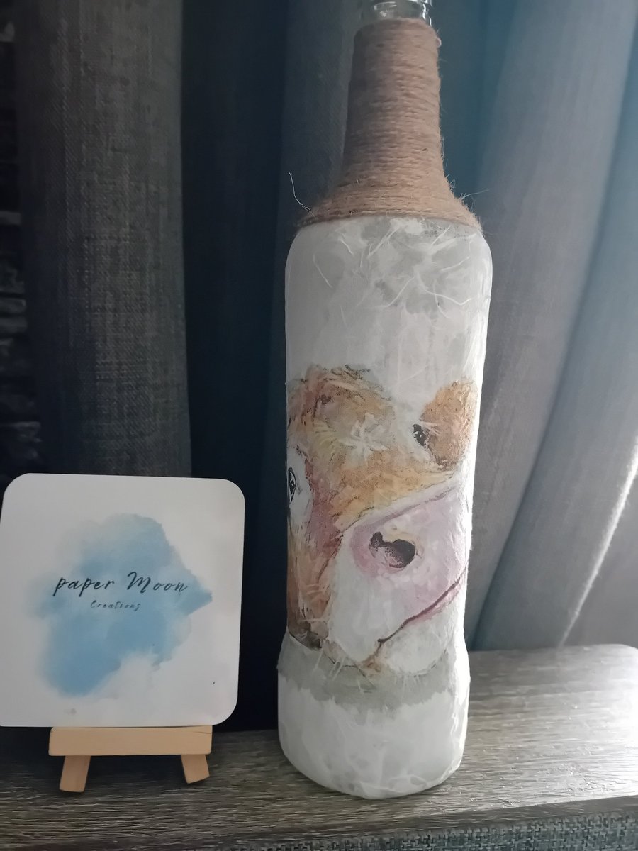 Light bottle - Cow design