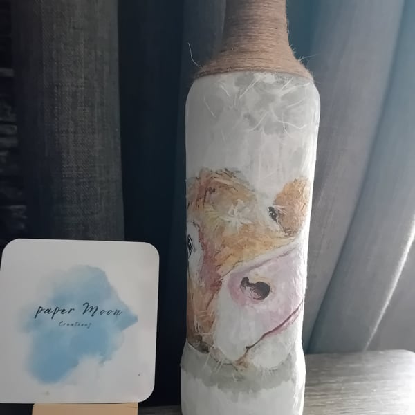 Light bottle - Cow design