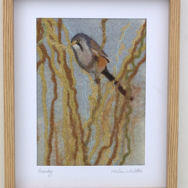 Beardy - original felted art