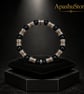 Men’s Black Onyx & Metallic Hematite Bracelet – 19 cm