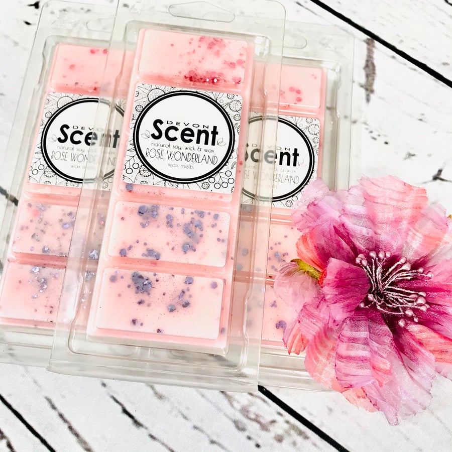 Rose Wonderland Snap Bar Wax Melts