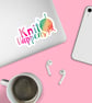 knit Happens Sticker, Knitting Stickers  - Image 5