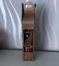 Wooden Wine Bottle Gift Box - Fern Design - Handmade Bottle Carrier - Image 4