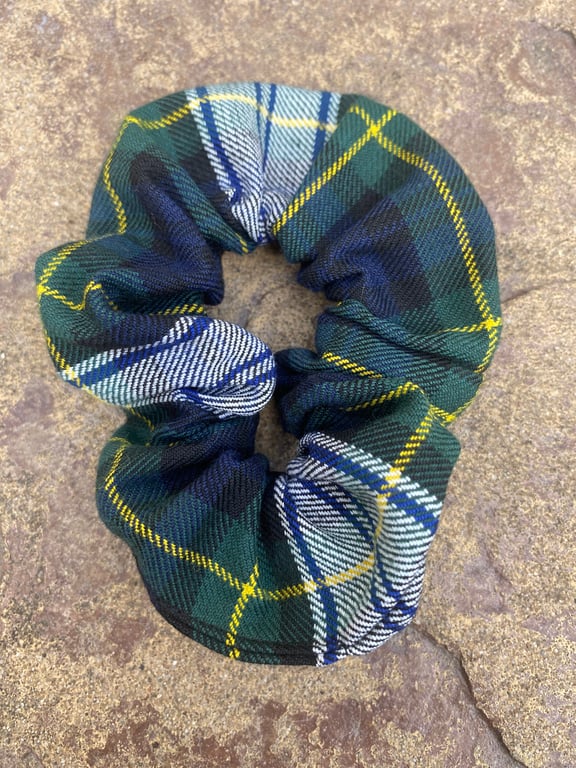 Gordon Dress Tartan Hair Scrunchie
