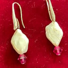 Silver earrings 