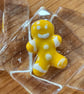 Gingerbread Fused Glass Decoration - Image 3