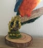 Kingfisher needle felted bird ornament  - Image 4