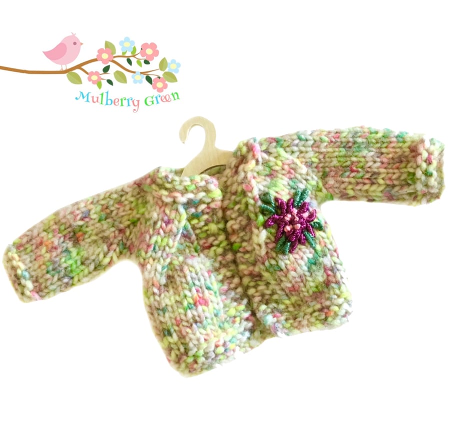 Reserved for Dawn - Hand Embroidered Cardigan