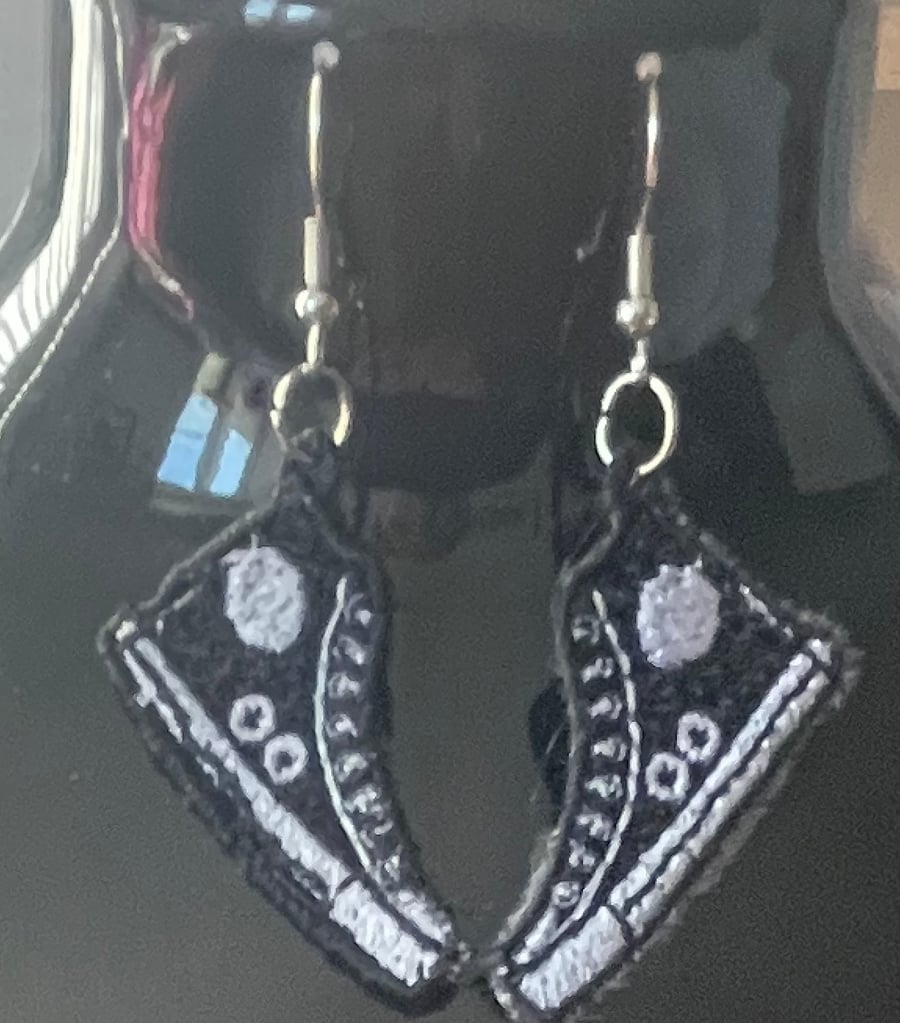 Handmade Free Standing Lace Earrings