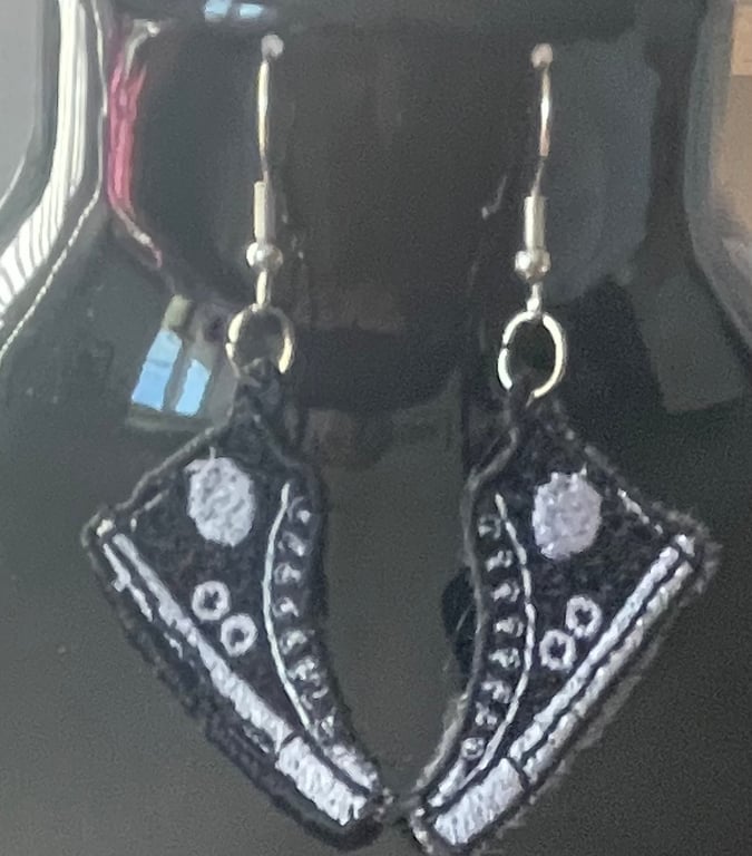 Handmade Free Standing Lace Earrings